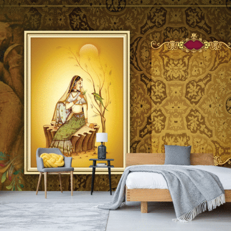 Indian Art Ragini Wallpaper 4